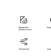 AirFrais Neck | Ventilateur portable et rétractable, compacte et élégant | 1600mAh, silencieux, USB