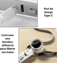 AirFrais Fold | Mini ventilateur pliable | 4000mAh, 180 Degrés, 5 vitesses, USB - Air Frais