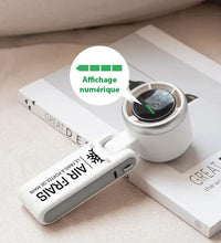 AirFrais Fold | Mini ventilateur pliable | 4000mAh, 180 Degrés, 5 vitesses, USB - Air Frais