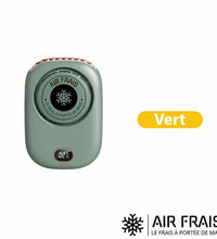 AirFrais Mini | Ventilateur compacte et portable pour enfants, sans Pales | 2000mAh, 3 vitesses, USB - Air Frais