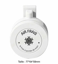 AirFrais Mini-Clip | Ventilateur de ceinture et de poche | 900mAh, USB, 3 vitesse