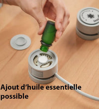 AirFrais Neck | Ventilateur portable et rétractable, compacte et élégant | 1600mAh, silencieux, USB