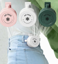 AirFrais Mini-Clip | Ventilateur de ceinture et de poche | 900mAh, USB, 3 vitesse
